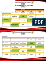 CALENDAR - Science 8