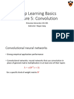 Deep Learning Basics Lecture 5 Convolution