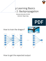 Deep Learning Basics Lecture 2 Backpropagation
