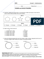 Identify Polygons and Solid Figures
