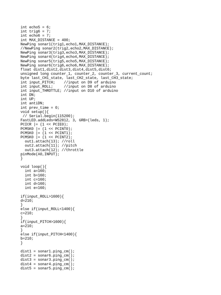Drone obstacle avoidance code 2 pdf computing computer programming