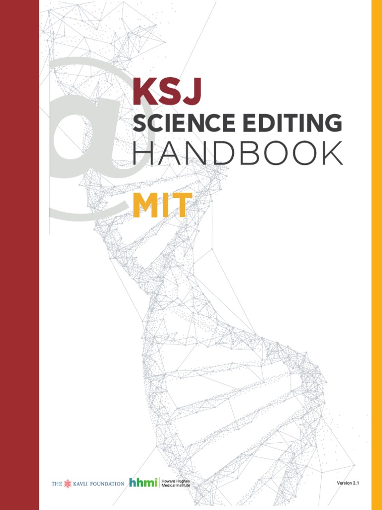 KSJ Science Editing Handbook v2.1 PDF Science