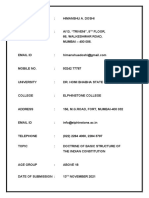 Doctrine of Basic Structure