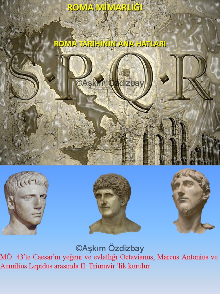 Roma Mimarlığı Slayt 3 Pdf