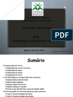 Aula - Composição Química Dos Minerais