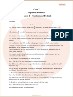 Class 7 Maths Formula Chapter 2