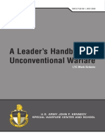 A Leader's Handbook To Unconventional Warfare: LTC Mark Grdovic