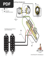 2 Hum 1vol 1tone 4 Con 5 Way PRS Blade Switch 31bcc1b