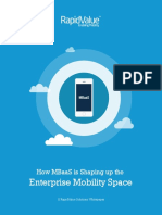 How MBaaS Is Shaping Up Enterprise Mobility A Whitepaper by RapidValue Solutions1 PDF