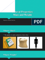 Mass and Weight