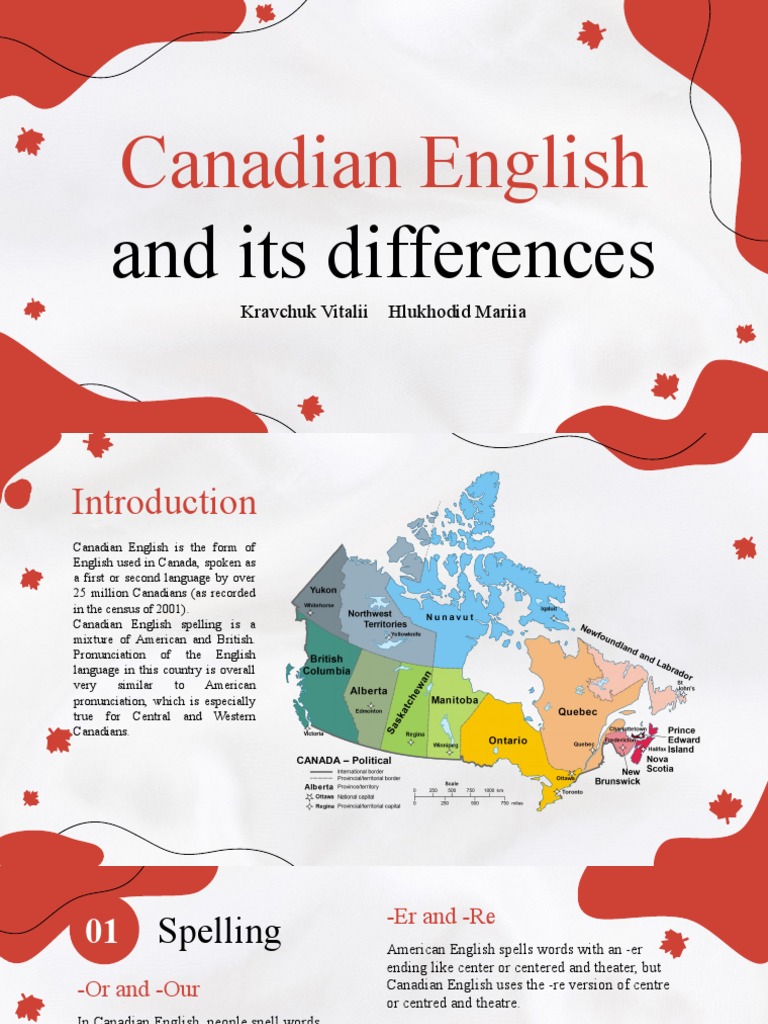Сanadian English | PDF | English Language | Languages Of Europe
