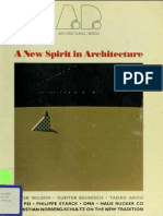 A New Spirit in Architecture