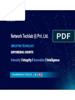 Network Techlab (I) Pvt. LTD.: Intensity Innovation