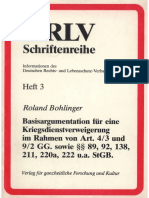 Bohlinger, Roland - Basisargumentation Für Eine Kriegsdienstverweigerung, 1984.pdf, B PDF