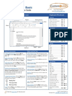 Word 2021 Basic Quick Reference PDF