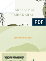 Reaksi Pembakaran