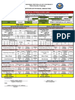 Fitness Score Card PATHFit2