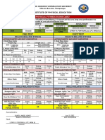 Fitness Score Card PATHFit2