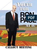 Youth For Ron Paul IU Poster
