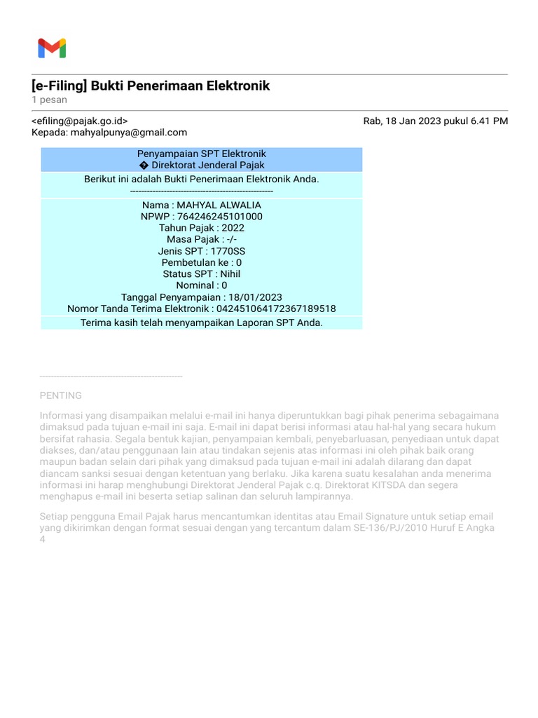Gmail - [e-Filing] Bukti Penerimaan Elektronik.pdf