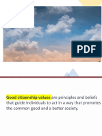 NSTP - Week 5-Good Citizenship Values PDF