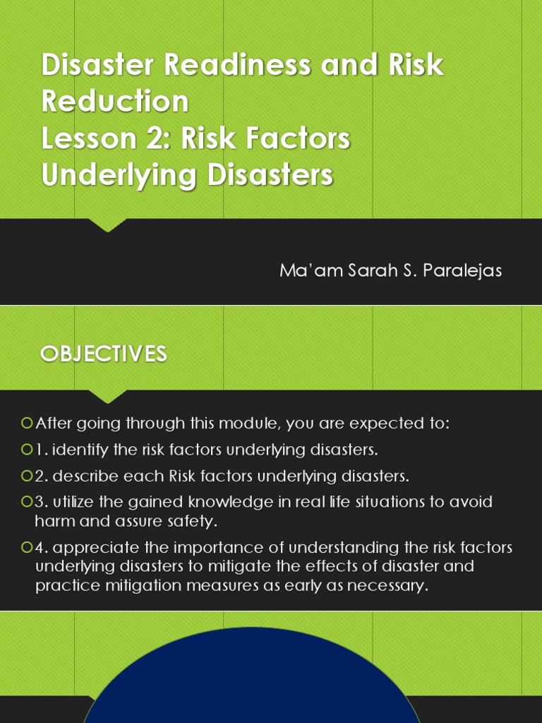 Drrr Lesson 2 Pdf Risk Hazards
