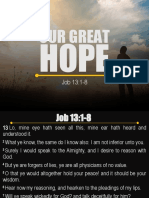 Our Great Hope