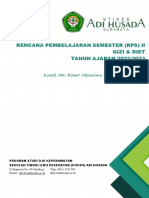 3654a-Penjelasan Rencana Pembelajaran Semester II - Ilmu Gizi Dan Nutrisi PDF