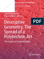 (International Studies in the History of Mathematics and its Teaching) Barbin, Évelyne, Menghini, Marta, Volkert, Klaus - Descriptive Geometry, The Spread of a Polytechnic Art - The Legacy of Gaspard 
