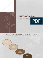 Materi 1 - Hakekat Alam