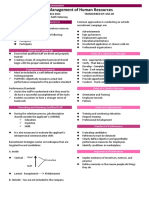 Laboratory Management Notes Module 4 Management of Human Resources PDF