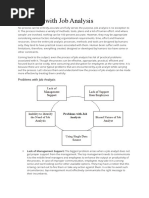 Problems With Job Analysis