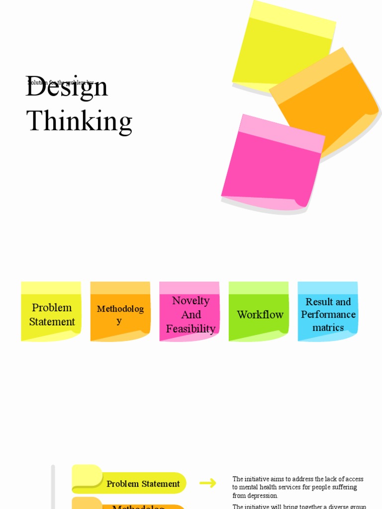 Design Thinking Infographics by Slidego | PDF