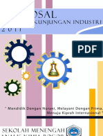 Proposal Kunjungan Industri SMAKBo 2011