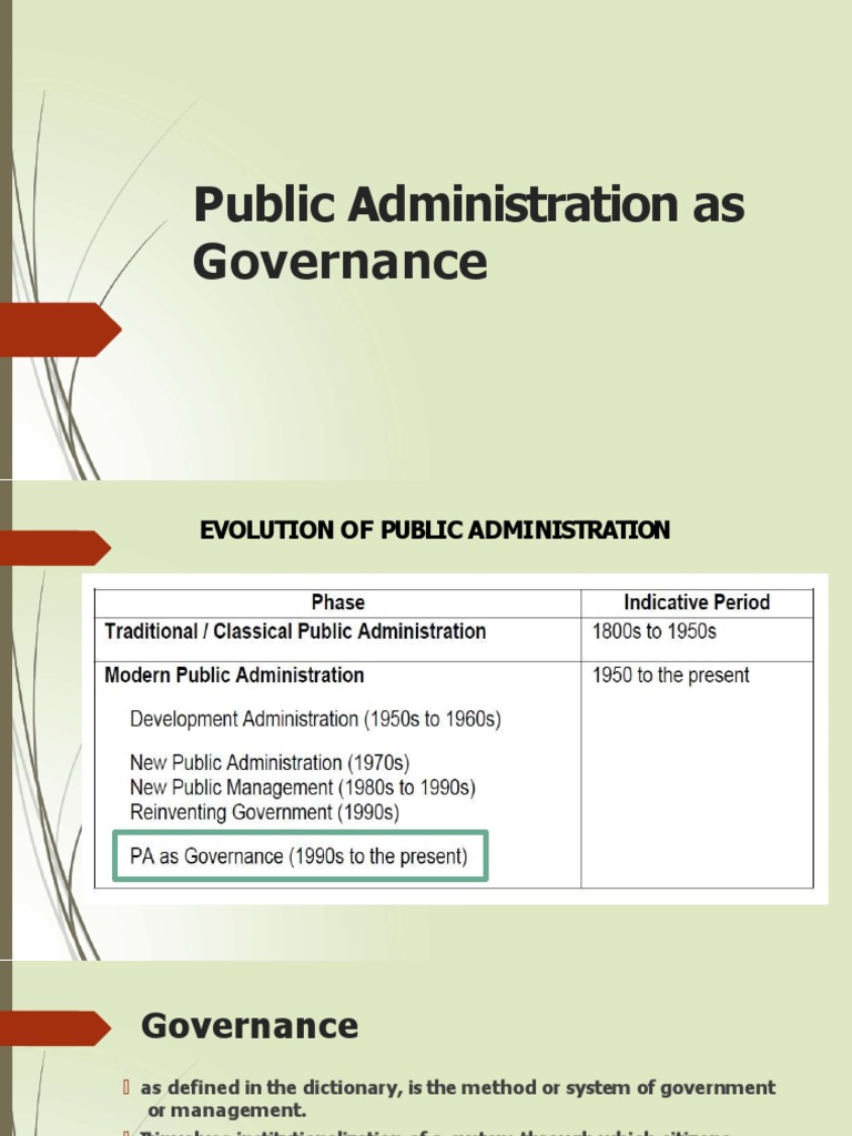 Governance and Public Administration Insights | PDF | Propaganda ...