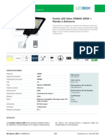 Farola LED Solar URBAN 200W 