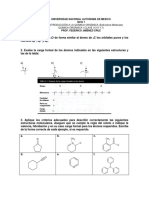 UNIDAD INTRODUCCIÓN A LA QUÍMICA ORGÁNICA (Estructura Molecular) - QUÍMICA ORGÁNICA I CLAVE (1311-17