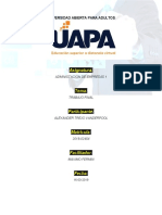 Trabajo Final Conserniente A La Plataforma - Administracion de Empresas 1