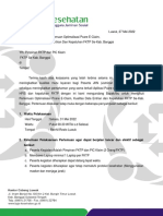 Undangan Pertemuan Ecalim Dan Kepatuhan FKTP Banggai PDF