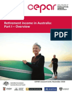 (ER) CEPAR (2018) Retirement Income in Australia Part I - Overview