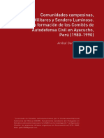 Comunidades Campesinas, Militares y Sendero Luminoso. La Formación de Los Cómites de Autodefensa Civil en Ayacucho, Perú (1980-1990)