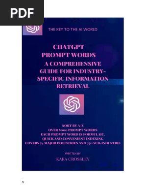 ChatGPT Prompt Words: A Comprehensive Guide for Industry-Specific Information Retrieval