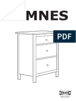Manual Ikea HEMNES (Español - 32 Páginas)
