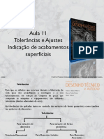 Tolerancias e Ajustes Indicacao de Acabamentos Superficiais