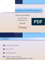 Sensores de Temperatura de Resistencia Met Lica