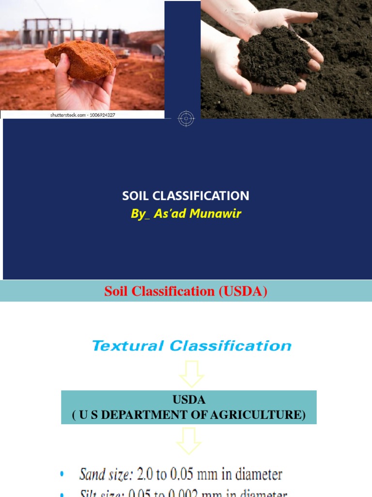 Kuliah 04 - Classification of Soil | PDF | Soil Science | Physical Sciences