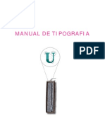 Manual de Tipografia