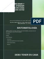 Como Prevenir y Atender Pacientes Con Covid en Casa