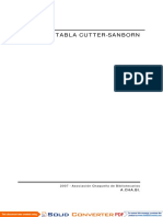 Tabla Cutter-Samborn PDF