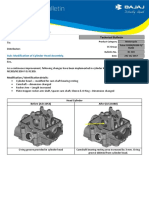 IB-303 - NS 200 NS-Fi RS200 - Modification of Cylinder Head Assly